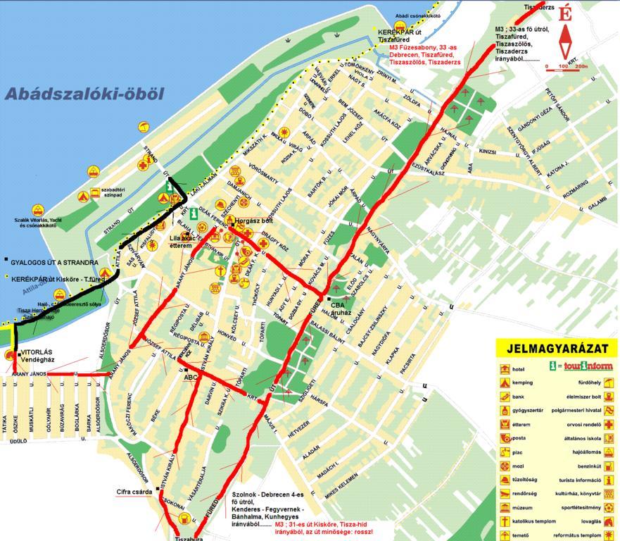 Hotel Abadszaloki Vitorlas Vendeghaz Exterior foto
